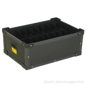 Mesh cloth hollow box